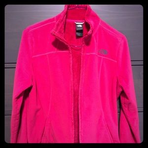 The North Face Hot Pink Zip-up Jacket